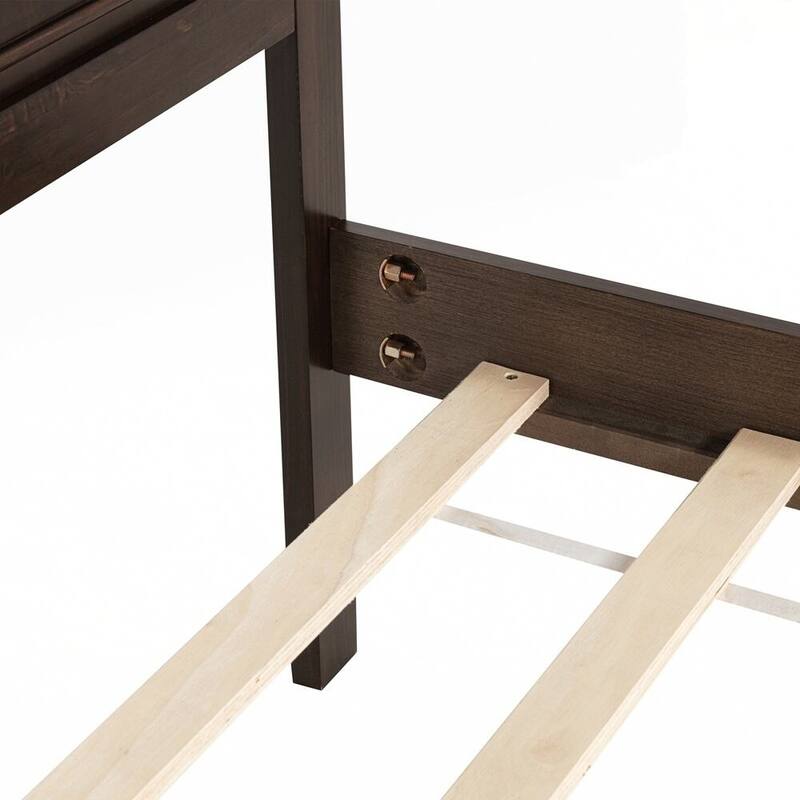 Pinewood Bed with Strengthened Bed Frame