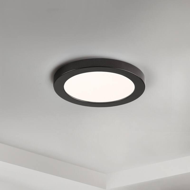 Maxim 57590WT Chip 6" Wide LED Flush Mount Ceiling Fixture
