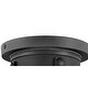 preview thumbnail 2 of 1, Hinkley Chatham Collection One Light Medium Outdoor Flush Mount, Museum Black