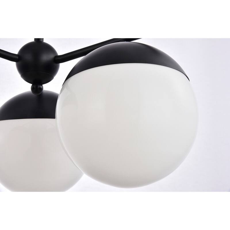 3-Light 21 inch Pendant with Frosted White Glass