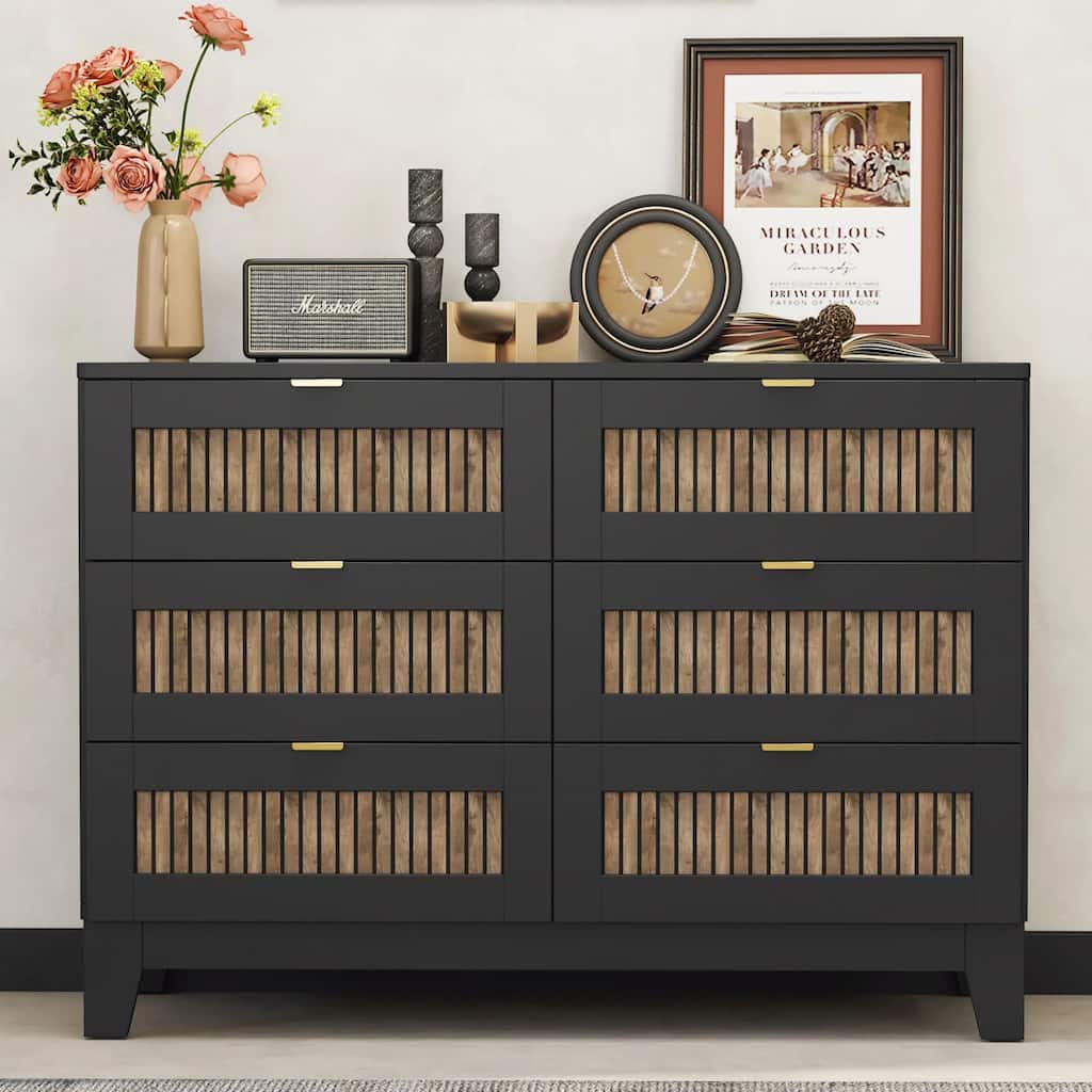 Rustic Farmhouse Style Wooden Dresser