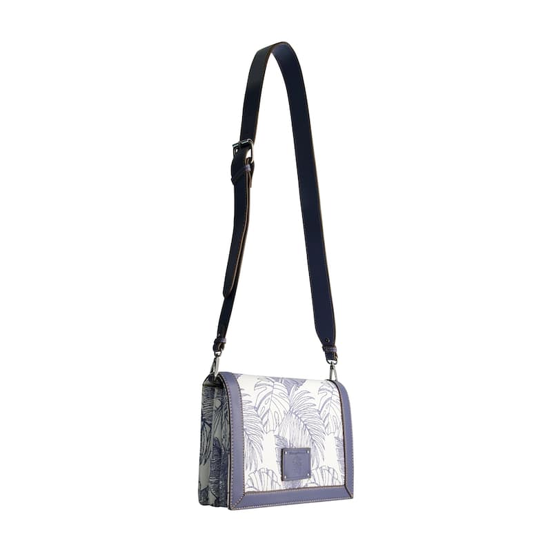 Tommy Bahama Graphic Leaf Print City Handbag