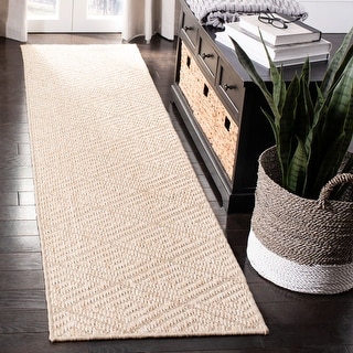 Safavieh Palm Beach Teppich – Sisal & Jute Läufer, 60 X 200 Cm, Natürliche Fasern, Marokkanisches Muster