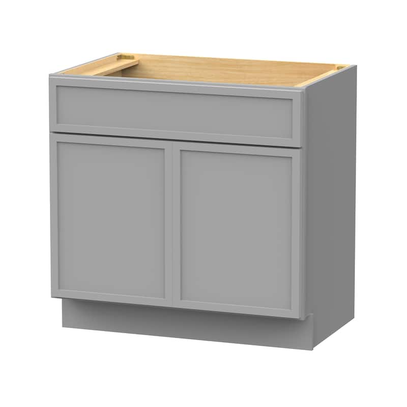Vanity Art 33" Freestanding Single Base Storage Cabinet with Soft Close Doors
