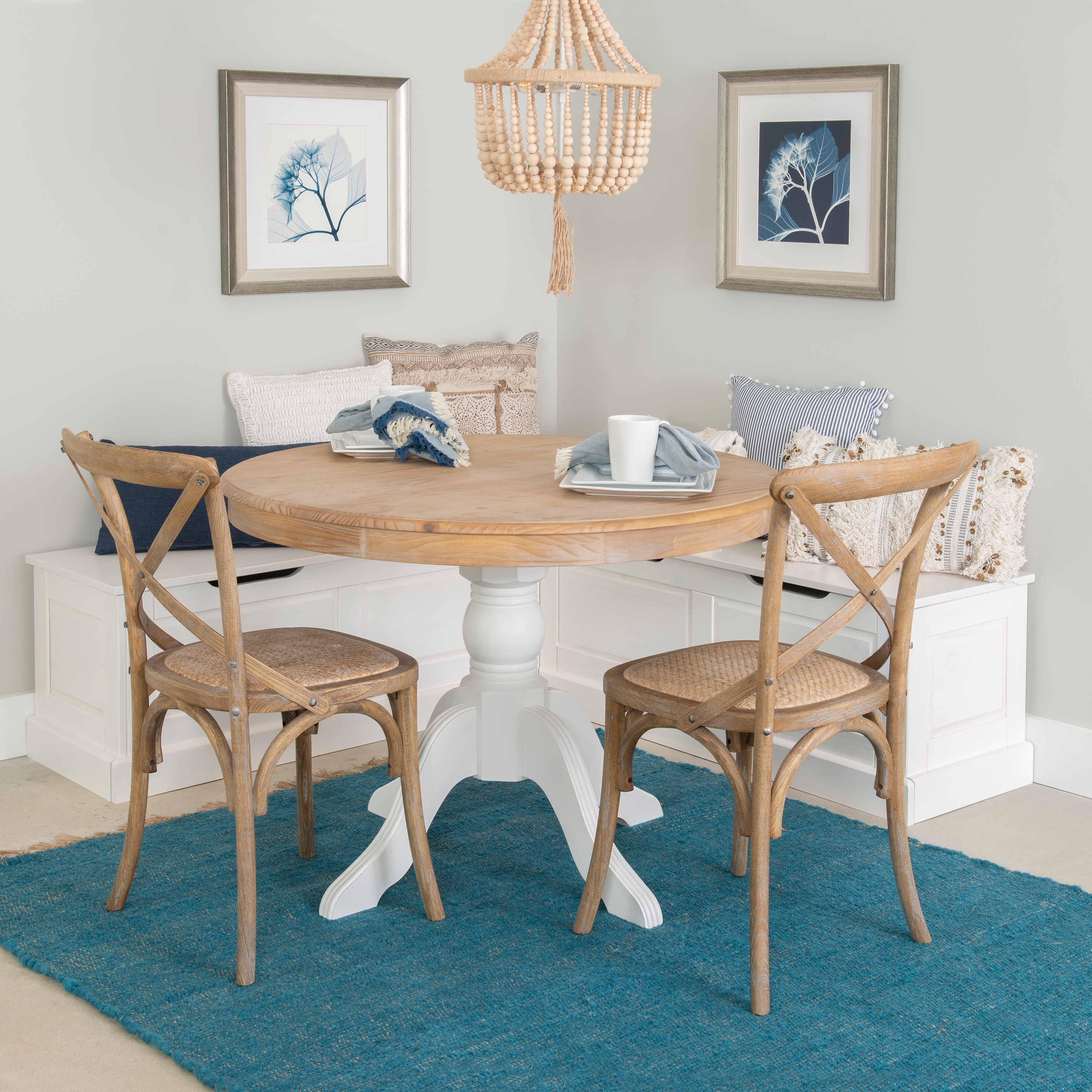 Shop Josie Backless Breakfast Nook Bench Overstock 31253380