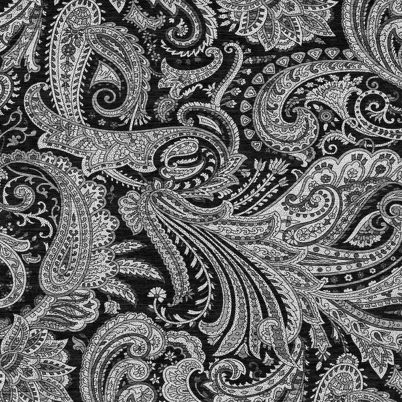 HomeRoots Paisley Transitional Rectangle Outdoor Rug