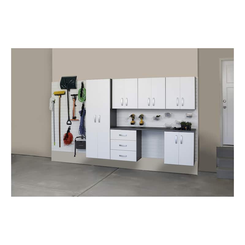 Flow Wall 24 Piece PVC Indoor Deluxe Cabinet Storage Set