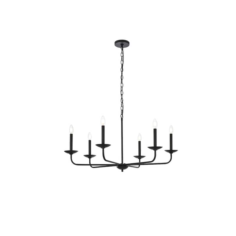 Charlie 36 inch Pendant - Black