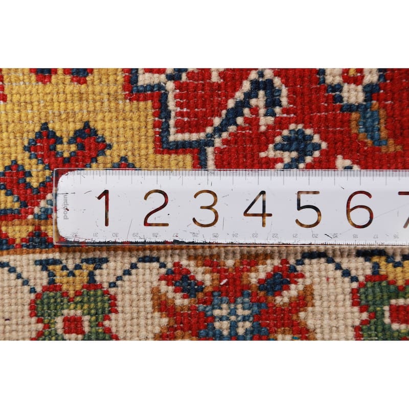 Traditional Kazak Oriental Rug Handmade Foyer Wool Carpet - 2'0"x 3'0"