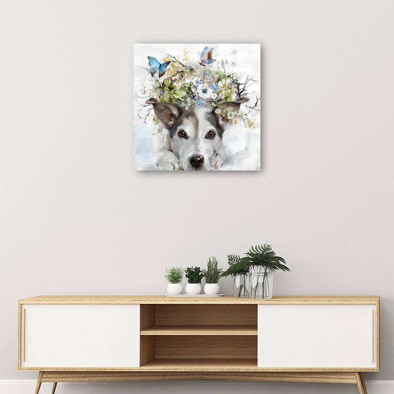 Earth Hounds I By Studio Arts Canvas Art Print