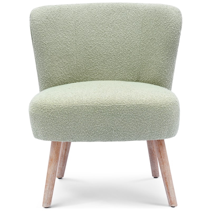Boucle Polyester Upholstered Living Room Set - Stain Resistant (2-Piece Set)