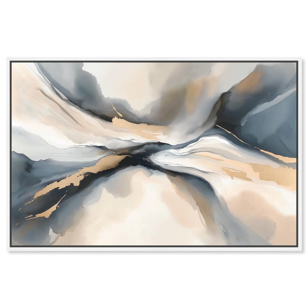 Dynamic Swirls I Canvas by Art Remedy