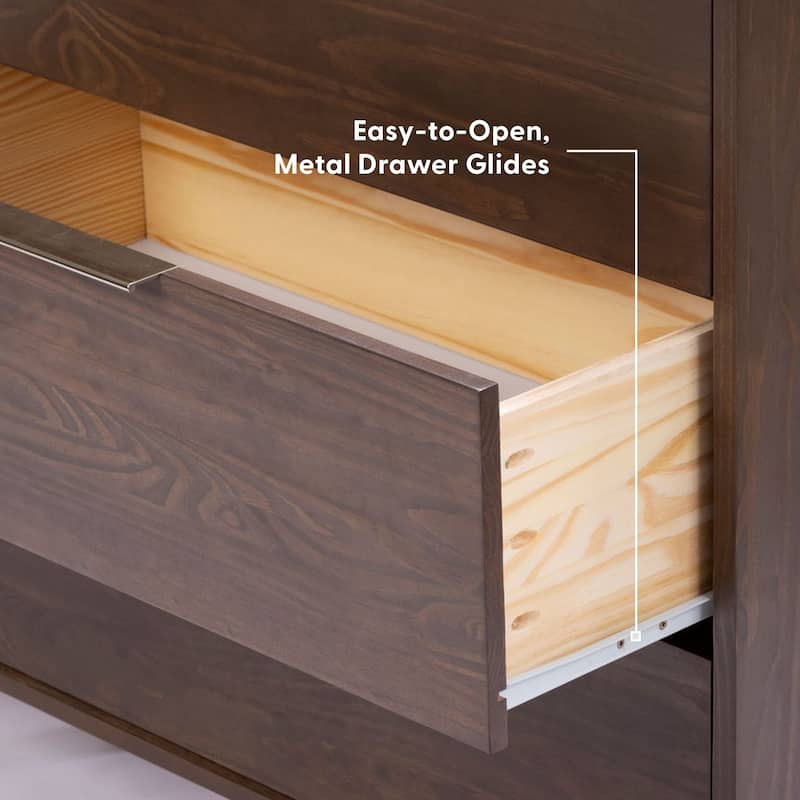 Plank and Beam Haven 3-Drawer Dresser with Pull Handles