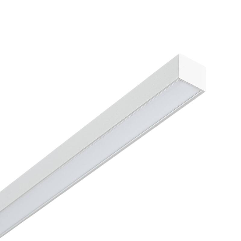 Contemporary 2-Light Black Linear Dimmable LED Vanity Wall Lamp