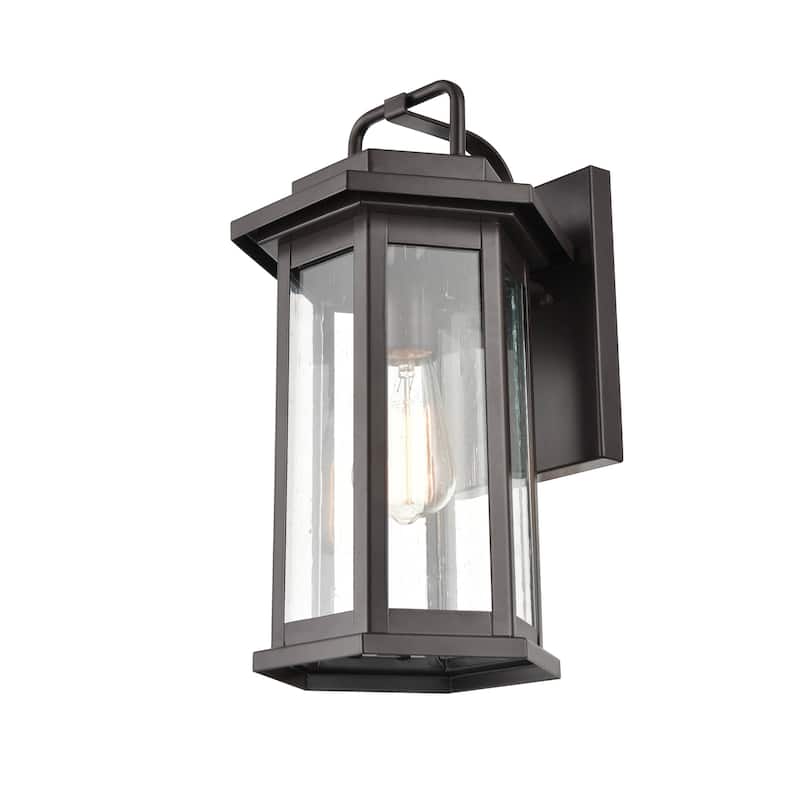Ellis Metal 1 Light Outdoor Wall Sconce