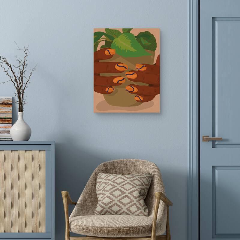 Nurture by Princella Canvas Art Print