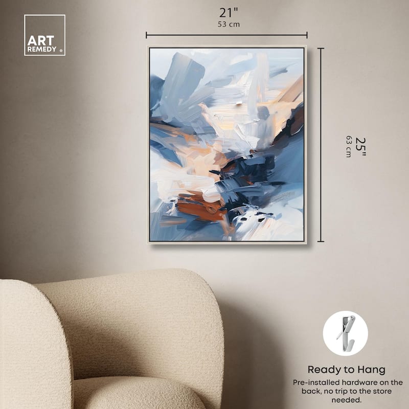 A Symphony in White I Canvas by Art Remedy
