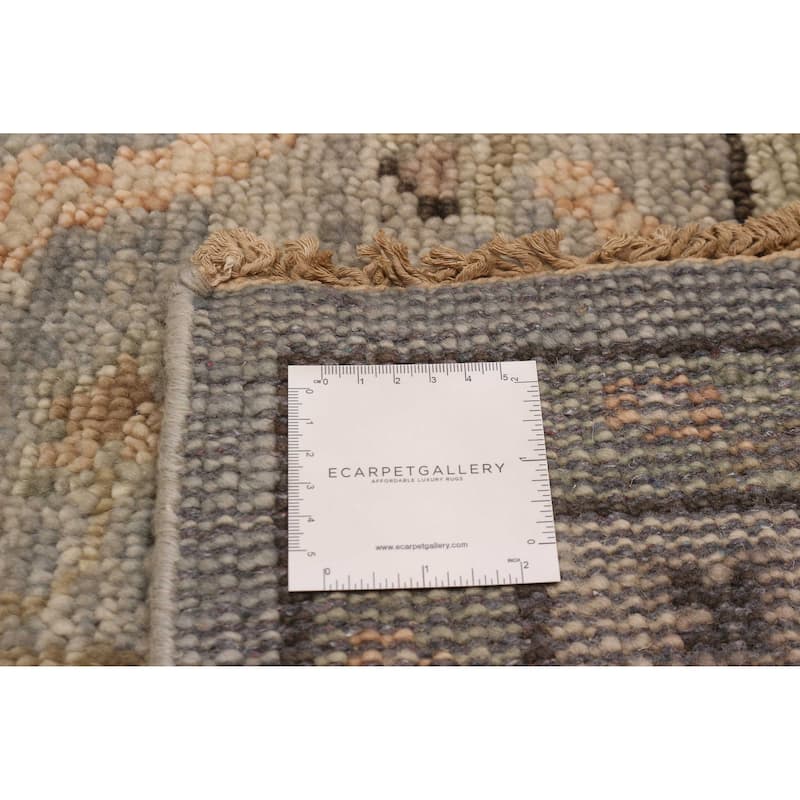 ECARPETGALLERY Hand-knotted Jules Serapi Grey Wool Rug - 8'1 x 9'11