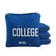 preview thumbnail 1 of 2, College Town Blue Dual Sided Cornhole Bags