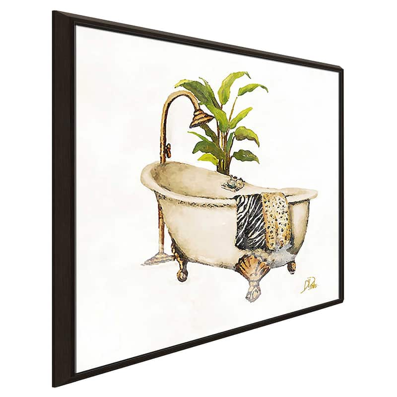 "Le Tub I" Print on Floating Canvas