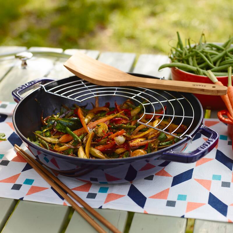 STAUB Cast Iron 4.5-qt Perfect Pan