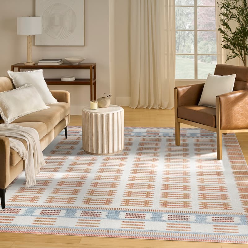 Nourison Nordic Indoor only Geometric Area Rug