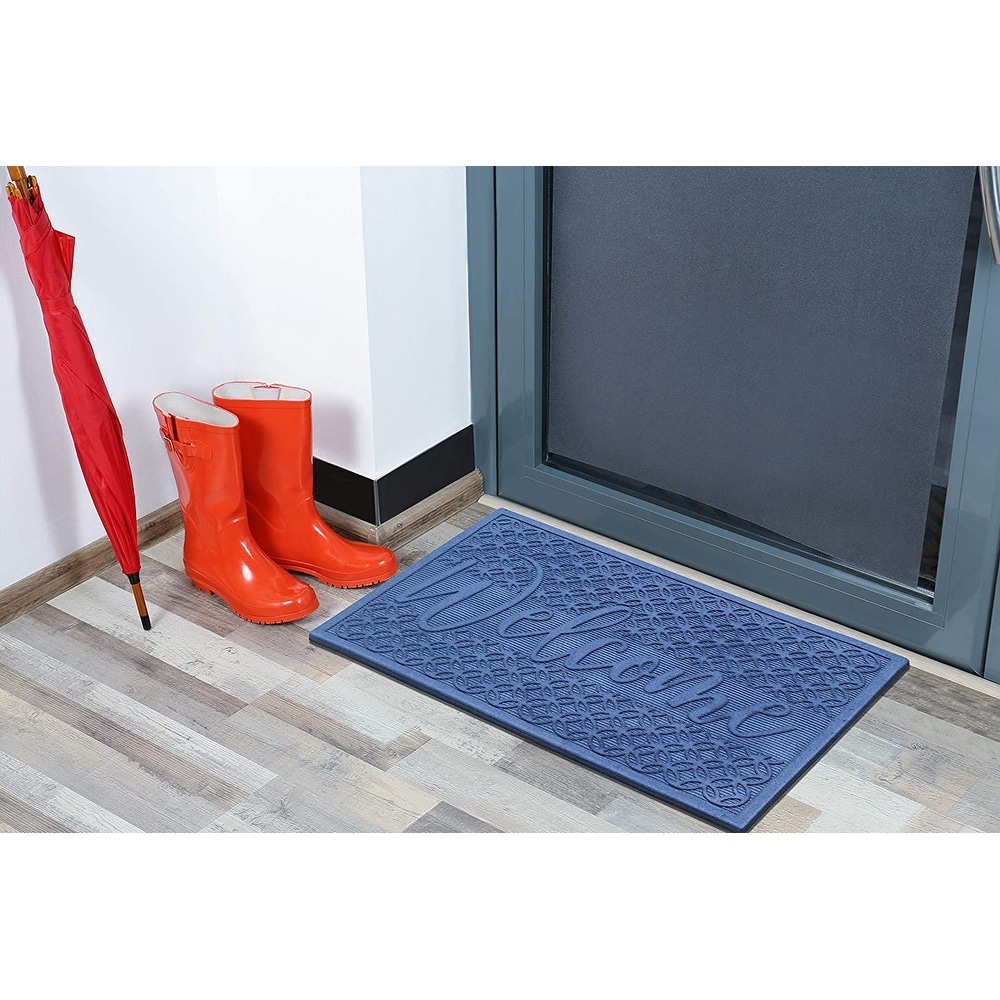 A1HC Natural Rubber & Coir 24x36 Monogrammed Doormat For Front Door,  Anti-Shed Treated Durable Doormat for Outdoor Entrance, Heavy Duty, Low  Profile, Easy to Clean, Long Lasting Front Porch Entry Rug 