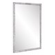 preview thumbnail 5 of 8, Allan Andrews Rectangular Vanity Mirror with White Marble Frame - 30"H x 20"W