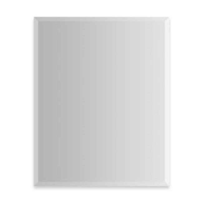 Robern PL Portray 23-1/4" x 36" Beveled Frameless Single Door Medicine - Mirrored - Mirrored Finish