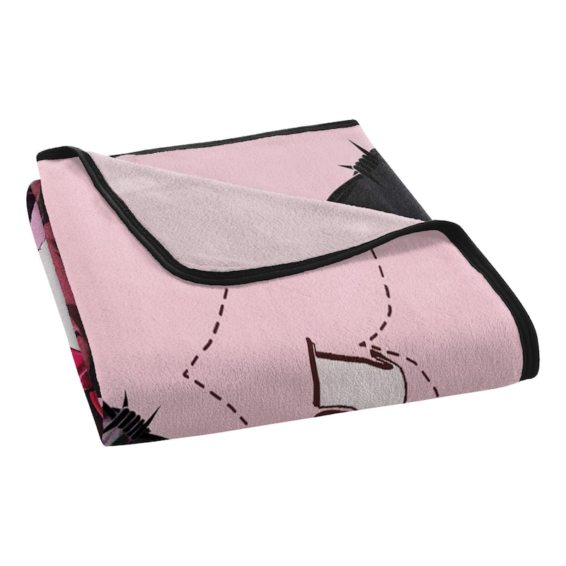 Harley Quinn Good To Be Bad Micro Raschel Throw
