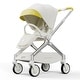 preview thumbnail 8 of 10, Hot Mom Deluxe Ultra-Light Baby Stroller with Intelligent Reversing Seat & Anti-Shock Tires for Newborns to Toddlers White
