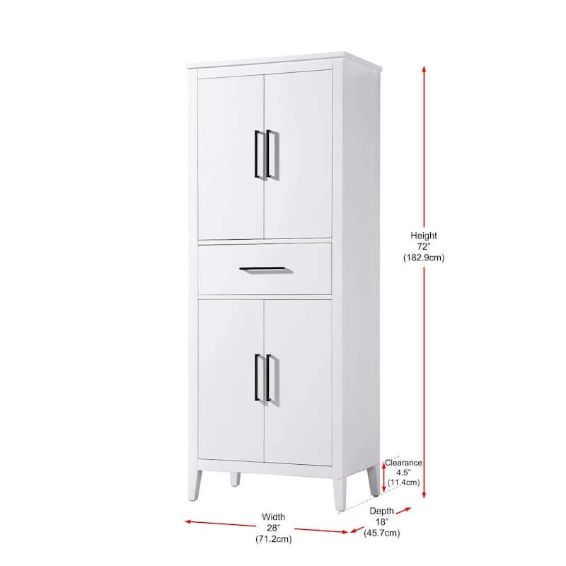 Laura 16-28 Inch Bath Storage Cabinet