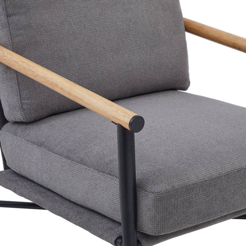 Vincent Mid Century Modern Upholstered Accent Chair