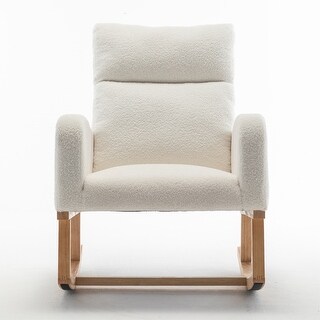 Modern Accent Teddy Kids Rocking Chair for Infants and Children - Bed ...