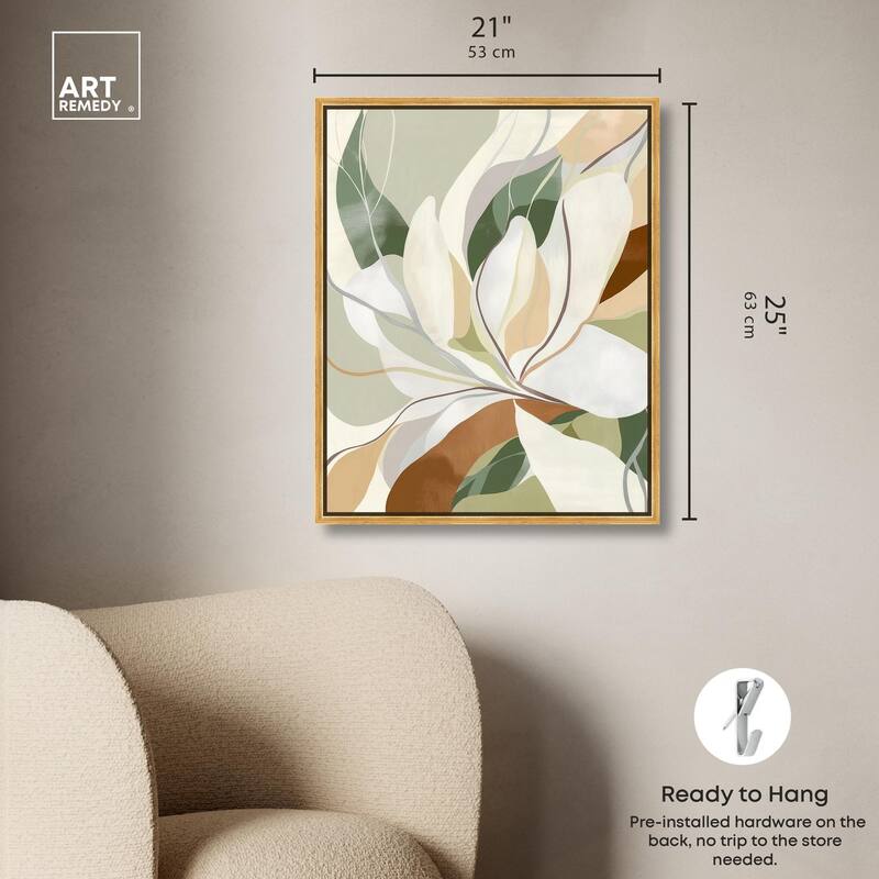 Leaf Prints I Canvas by Art Remedy