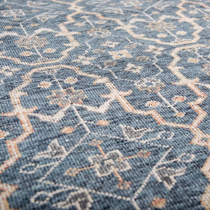 Alora Decor Antique Hand-Knotted Geometric Rug
