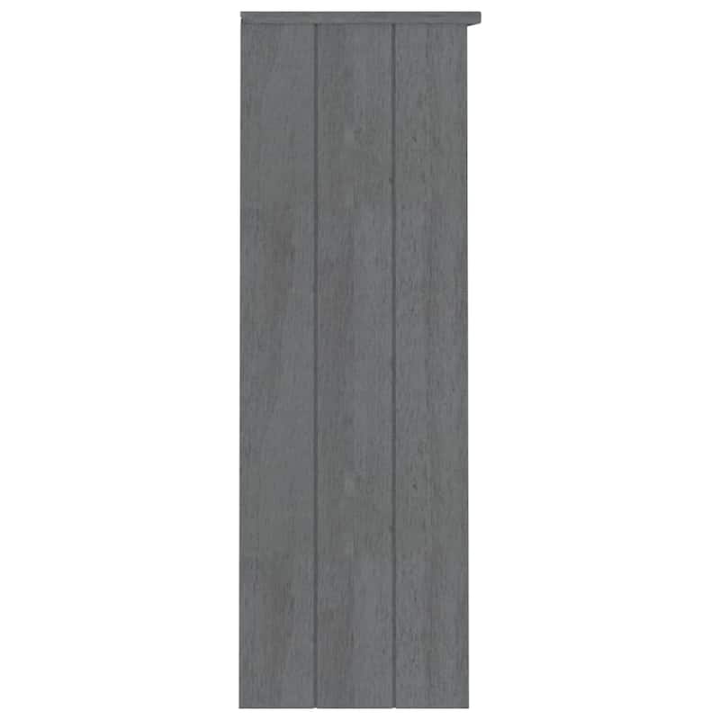 vidaXL Cabinet Top for Highboard Sideboard with Shelves HAMAR Solid Wood Pine - 33.5"x13.8"x39.4"