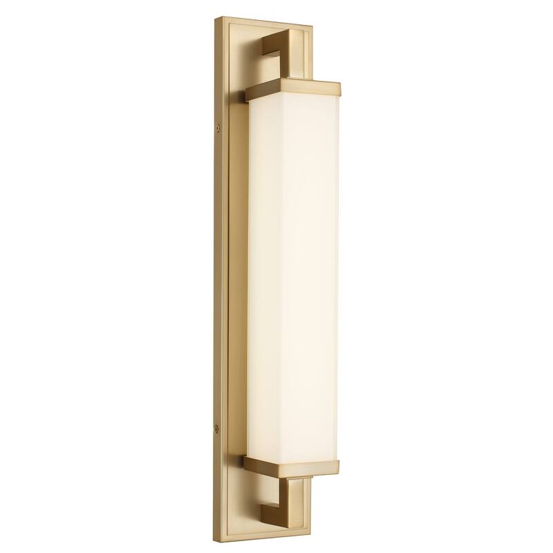 Zenith 22" Antique Brass LED Bathroom Vanity Light