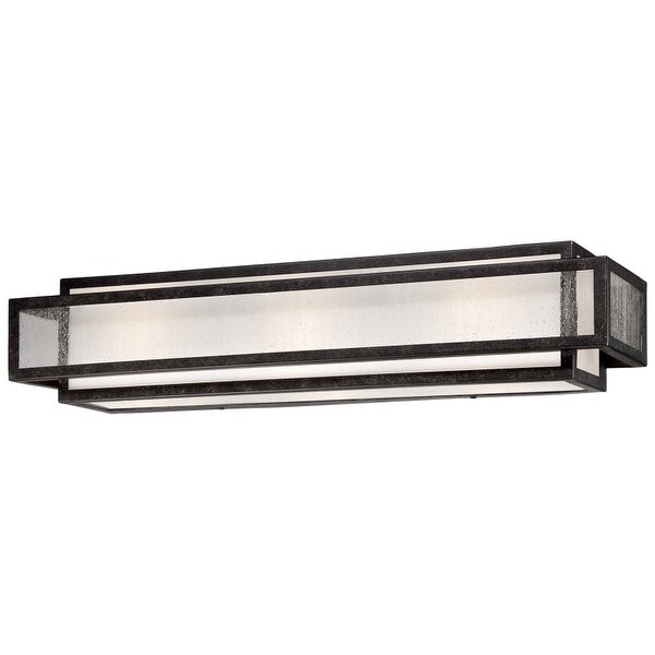 Minka Lavery 4873-283 3 Light Bathroom Bath Bar from the Camden Square Collection - aged charcoal