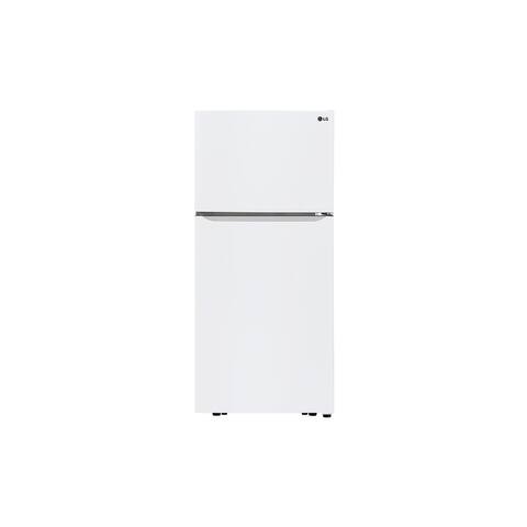 LG 20 cu.ft. Top-Mount, 30" Wide, Top Freezer, Energy Star, White