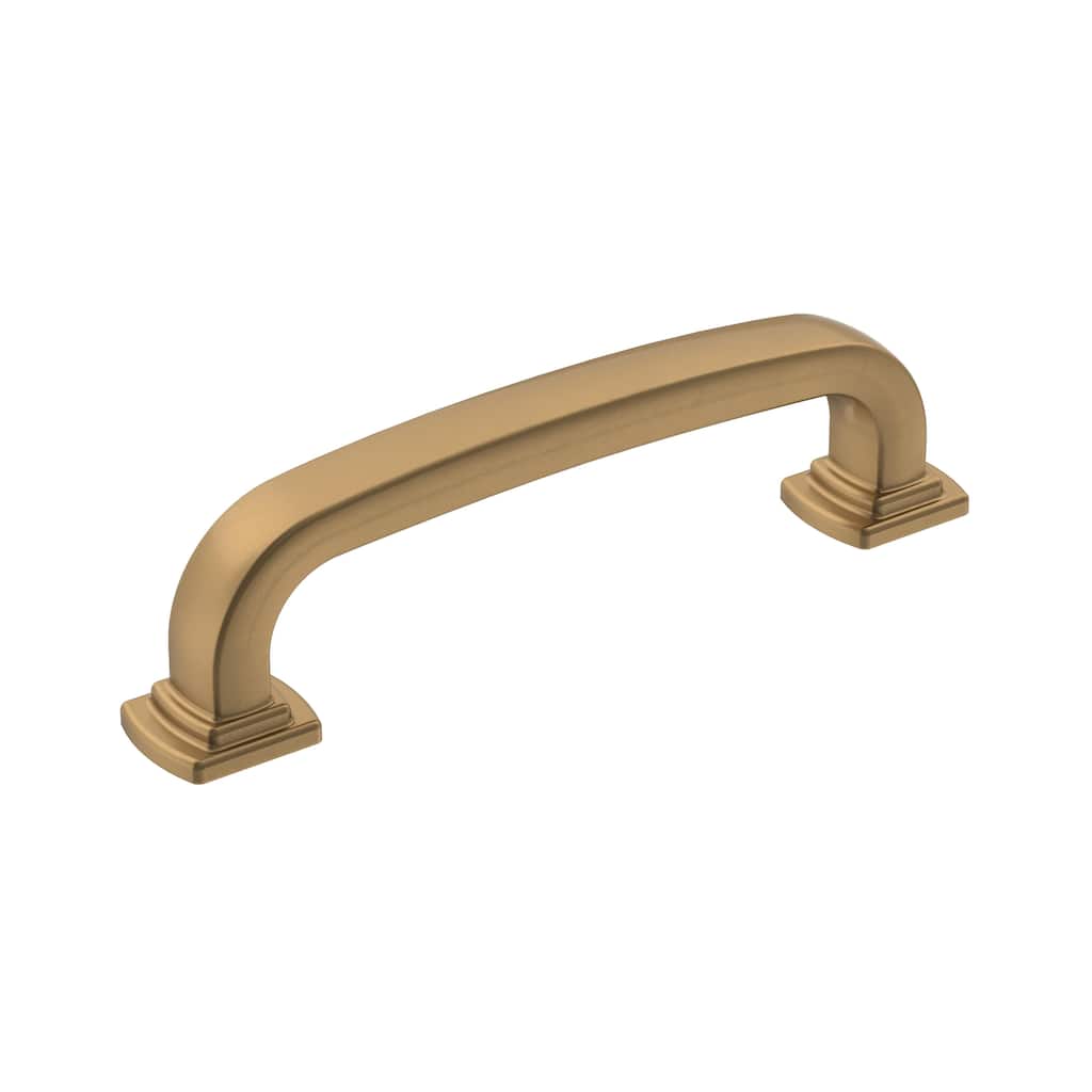 Surpass 3-3/4 in (96 mm) Center-to-Center Champagne Bronze Cabinet Pull - 3.75