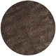 preview thumbnail 169 of 187, SAFAVIEH California Premium Shag Izat 2-inch Thick Area Rug 4' Round - Mushroom - Round