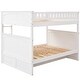 preview thumbnail 31 of 33, Full Over Full Versatile Bunk Bed w/Twin Trundle