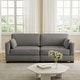 preview thumbnail 83 of 147, Corduroy Upholstered Modular Sectional Sofa for Living Room