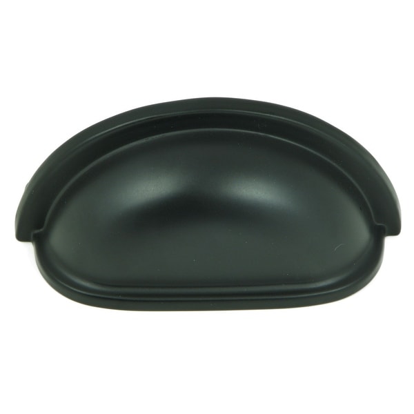 Stone Mill Hardware - Matte Black Nantucket Cup Cabinet Pulls (Pack of 10). Opens flyout.