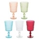 preview thumbnail 3 of 4, Certified International Victoria Set of 6 Acrylic All Purpose Goblet 14 oz - 3.50"W x 3.50"D x 7.00"H