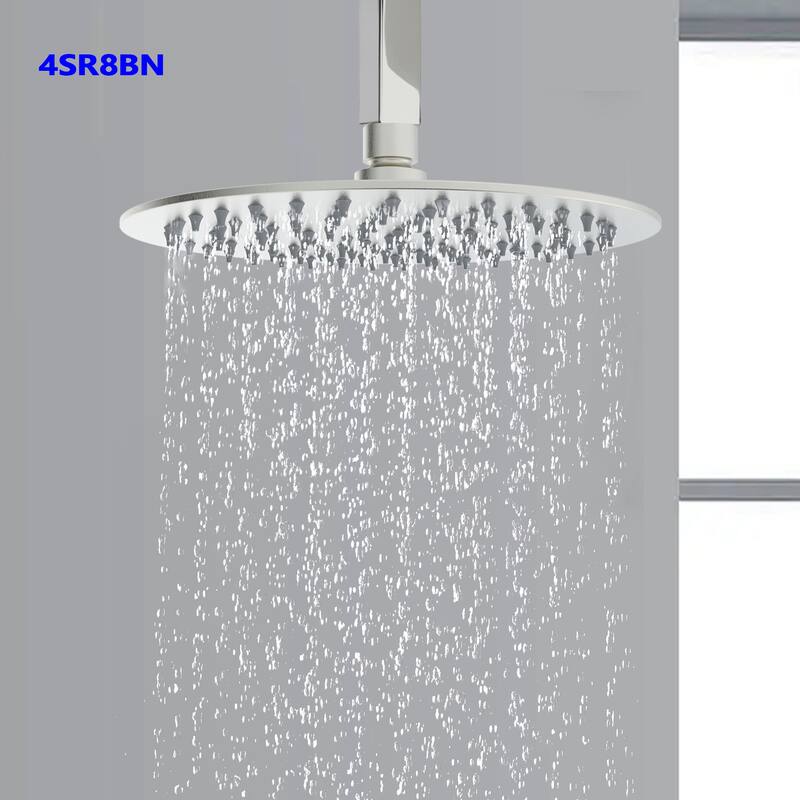 Topcraft Stainless Steel Round Rain Showerhead - 8*8