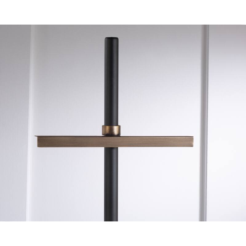 Metal Floor Easel with Adjustable Arms