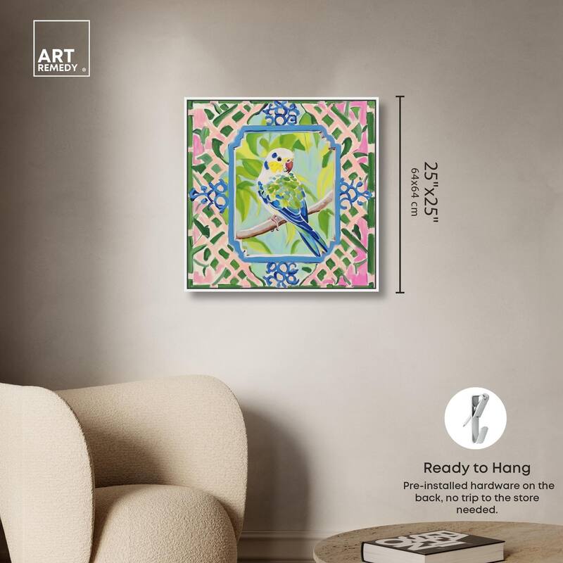 Garden Gate II Canvas by Art Remedy