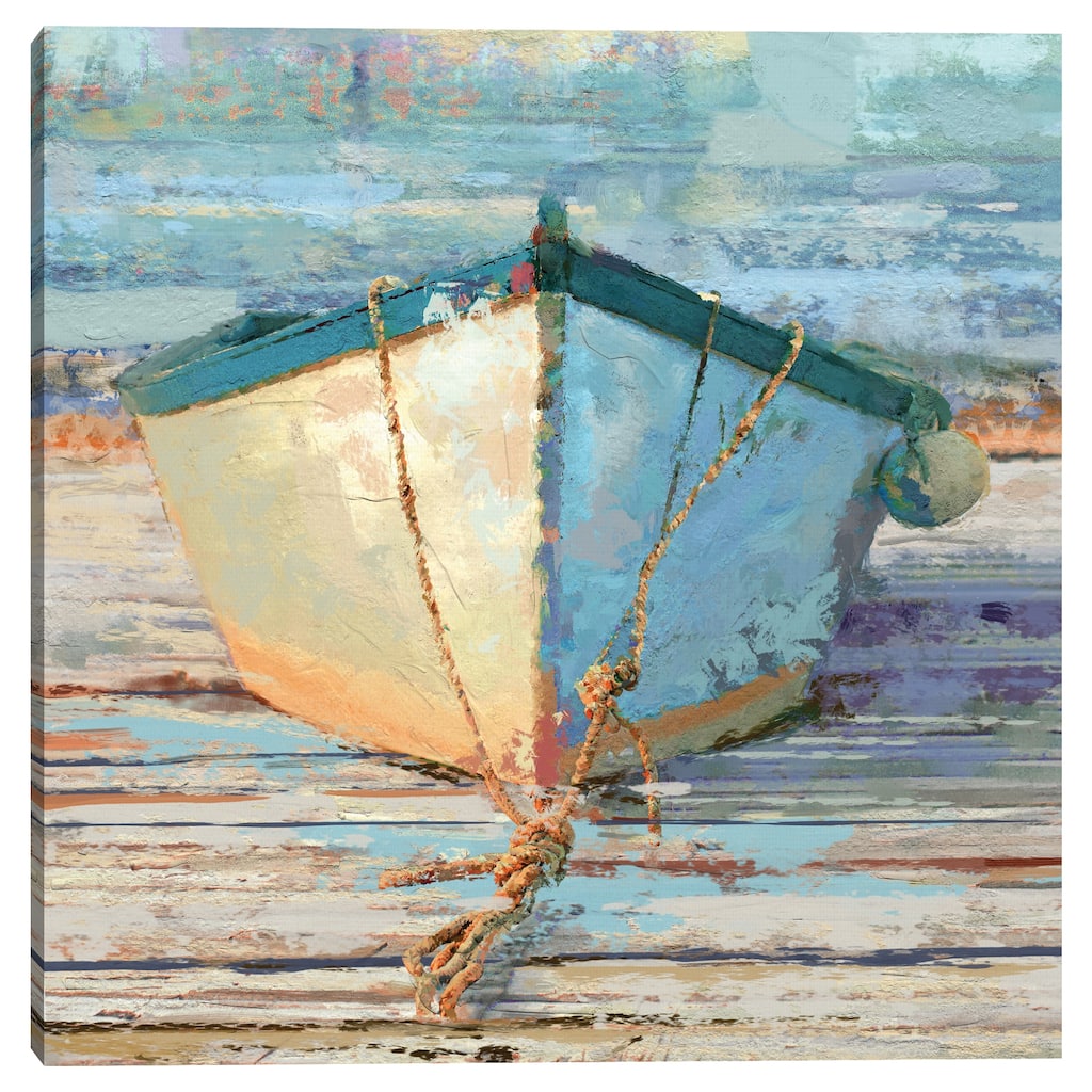 Jetty by Studio Arts Canvas Art Print